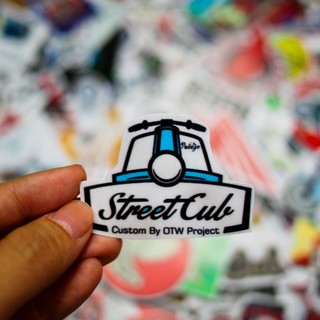 SET 100 STICKER CHỦ ĐỀ SUPER CUB