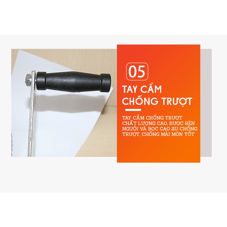 Tời Quay Tay Có Cáp ABG 2000LBS 907Kg - Chuyên Dùng Để Nâng Hạ Hàng Hóa