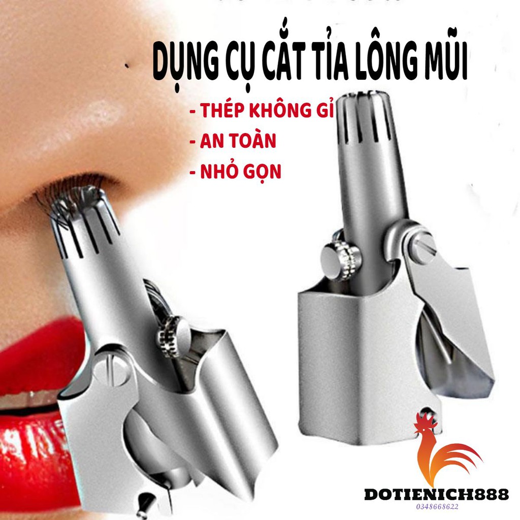 Dụng Cụ Cắt Tỉa Lông Mũi Bằng Tay Cao Cấp Kemei ES-108