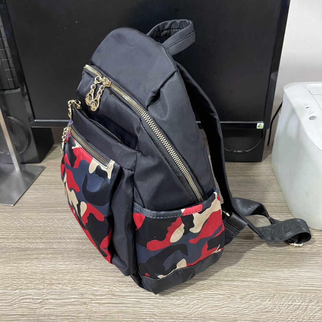 Balo nữ vải dù lạnh 4 mùa hoa lá dạo phố S20 Shalla