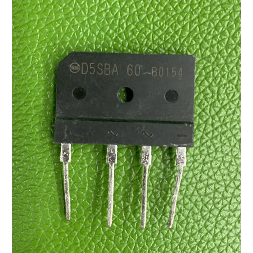 Diode Cầu Dẹp 606 - 10A 1000V ̣" hàng tháo máy" Combo 10 con - linh kiện điện tử QUỲNH DIỄN