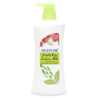 SỮA TẮM HAZELINE MATCHA LỰU ĐỎ 670g