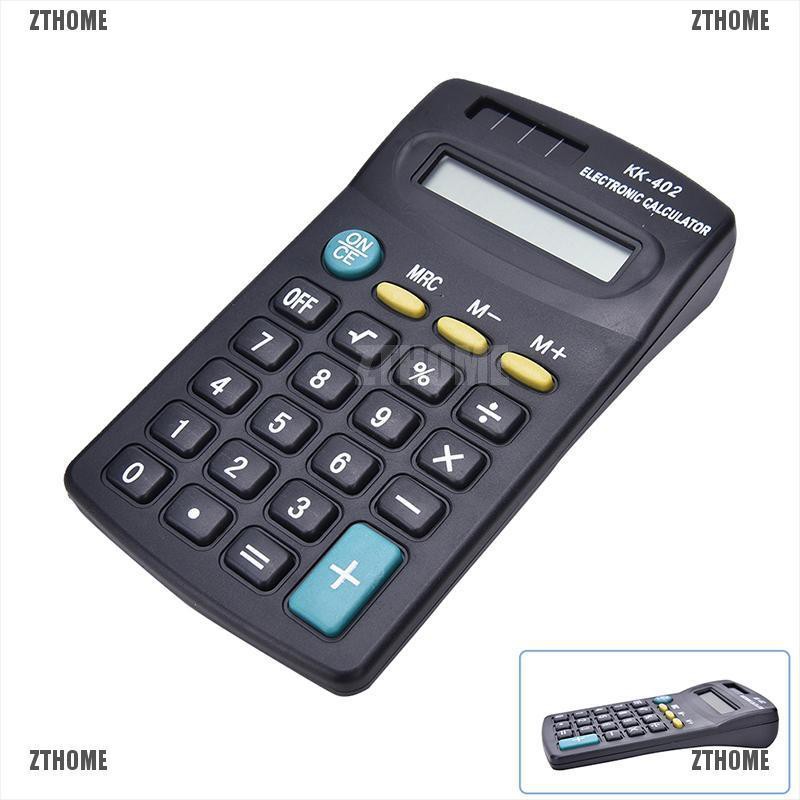 Máy Tính Bỏ Túi 8 Chữ Số Chạy Bằng Pin