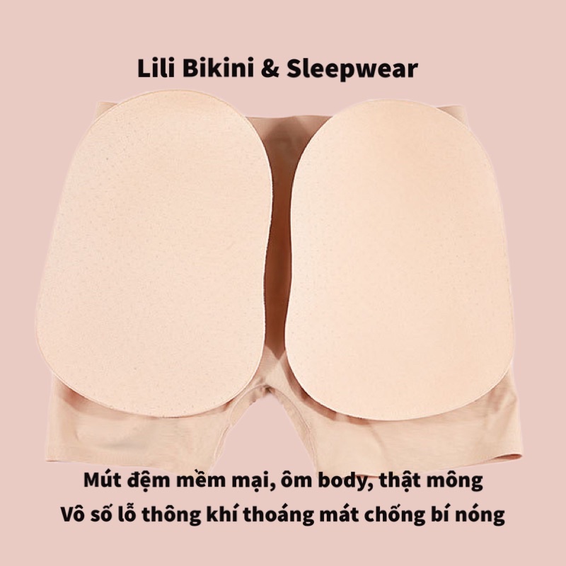 Quần độn mông hông su lạnh siêu mềm thoáng mát lên dáng tự nhiên thời trang