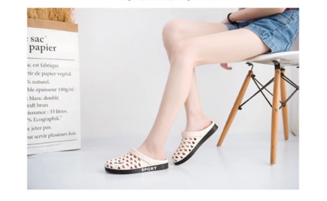 Sục Nữ Cao Su 100% Màu Trắng Thanh Lịch - Hàng Nhập Quảng Châu - Lucky Girl shop