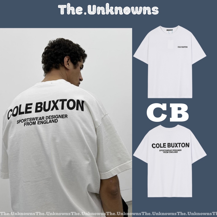 ⚡️⚡️ Áo thun ColeBuxxton Sportswear Design White,áo thun CB cao cấp full túi tag