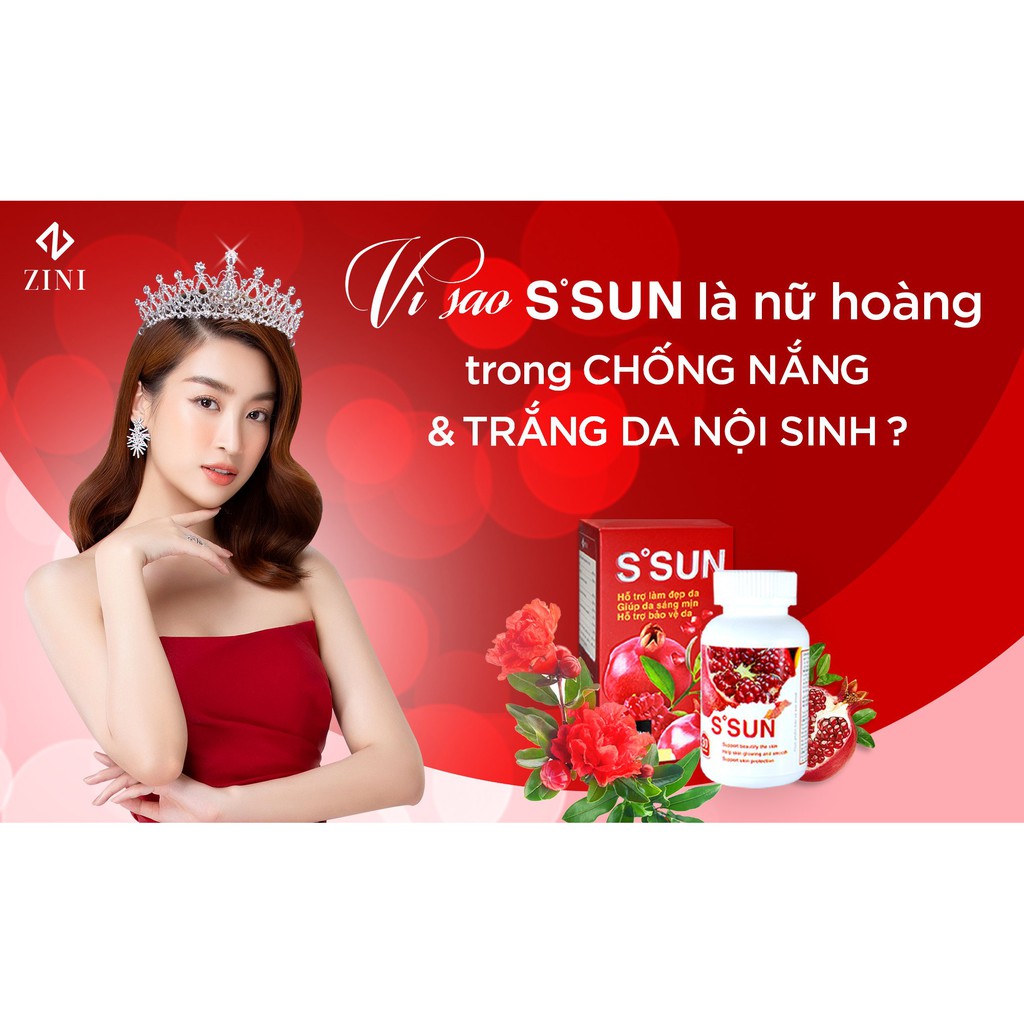 [HÀNG THẬT TỰ CHỤP] Viên uống chống nắng nội sinh S’sun | BigBuy360 - bigbuy360.vn