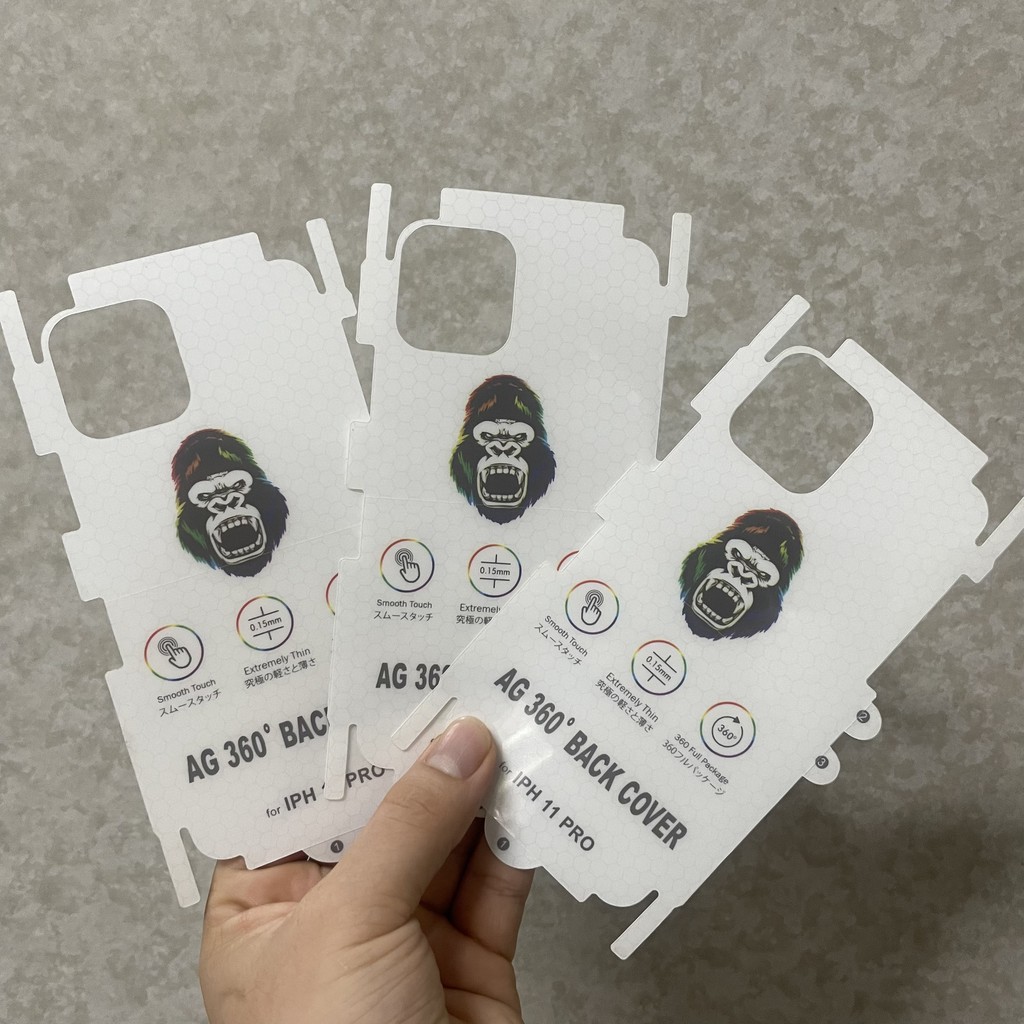 Dán ppf iphone 14 Pro max 13 Pro max 6 6s 7 8 Plus X Xr Xs max 11 Pro max 12 Pro max Chống vân tay mặt sau iphone