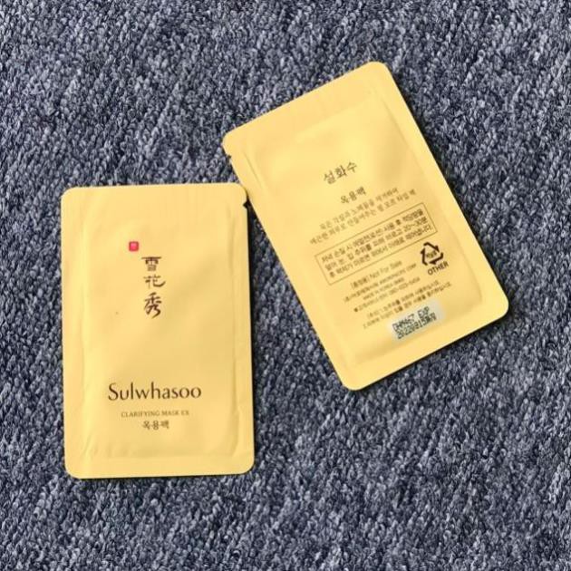 1 gói nạ lột vàng chứa đầy thảo dược quý hiếm Sulwhasoo 3ml date 2023