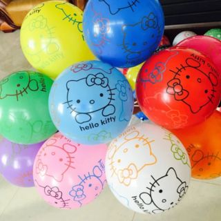 SET 10 BONG BÓNG CAO SU HELLOKITTY