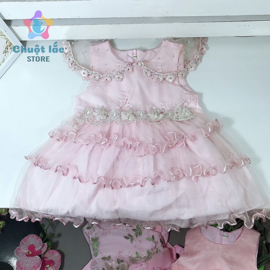LIVESTREAM Xả Kho Váy Công Chúa Bé Gái  Chất Ren Cao Cấp 4kg Đến 20kg