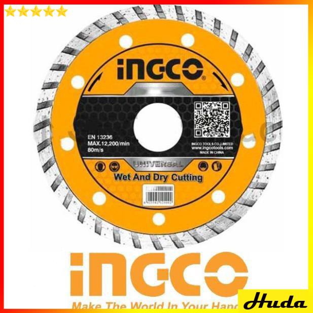 Đĩa cắt gạch đa năng 125mm 5inch Turbo Diamond Disc Ingco DMD031252  JKL