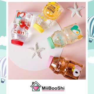 Bình Nước Sữa Chua In Hình Trái Cây nhẹ nhàng tiện lợi