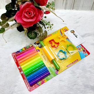 [Thái lan] Vỉ đất sét nặn cho bé hiệu Star kid