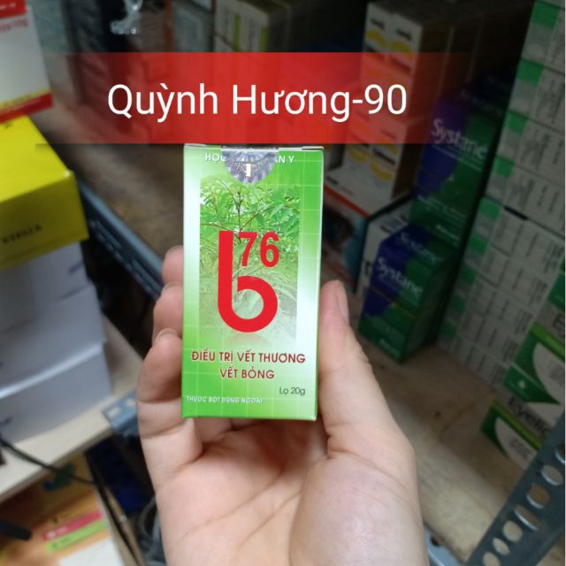 Kem bôi bỏng B76 lọ 20g cần thiết cho mọi nhà