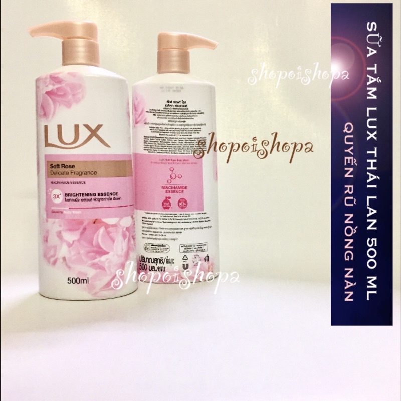 🌼 Sữa tắm Lux Thái lan mịn sạch dưỡng da 450ml