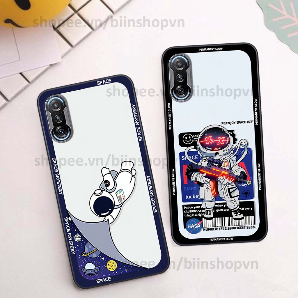 Ốp Xiaomi Redmi K40 phi hành gia vũ trụ space.x siêu đẹp, thời trang