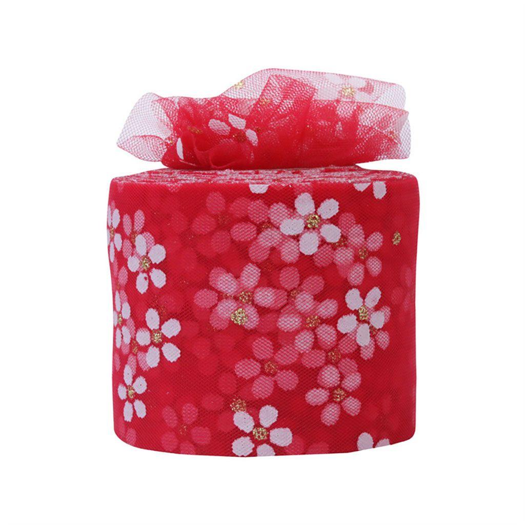 1 Cuộn 25 Yards Dây Ruy Băng Thắt Nơ Xinh Xắn