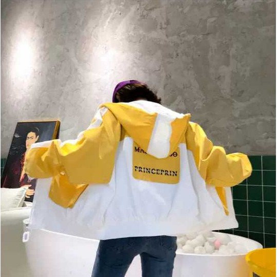 [Giá Sập Sàn] Áo khoác dù nữ form rộng phối chữ số 26 cá tính có nón đẹp | BigBuy360 - bigbuy360.vn