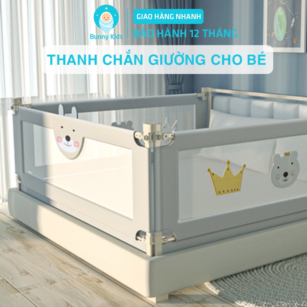 Thanh Chắn Giường BellyBaby Điều Chỉnh Độ Cao  - BellyBaby