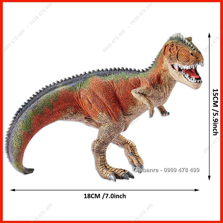 Mô Hình Khủng Long Khổng Lồ Phương Nam - Giganotosaurus - Màu Đẹp Size Lớn - 7725