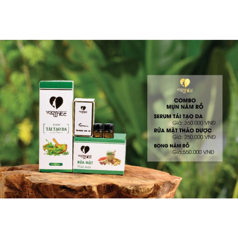 [CHÍNH HÃNG] Combo Mụn Nám Tàn Nhang Serum thảo dược tái tạo da Yody White Phương Anh | BigBuy360 - bigbuy360.vn