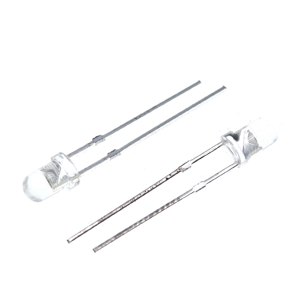 Set 100 Đèn Led Đi Ốt Kích Thước F3 / 3mm