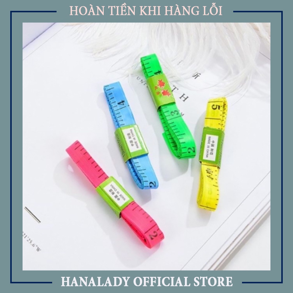 Thước dây mềm nhiều màu, đồ ngủ nữ váy ngủ HanaLadyStore quà tặng tri ân khách hàng T01