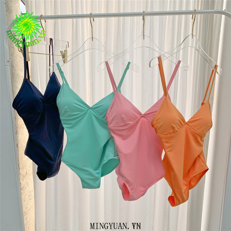 [mingyuan] 2020 A red and black one-piece swimsuit is a hot spring women's swimwear combination | BigBuy360 - bigbuy360.vn