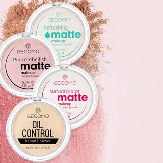 Phấn phủ kiềm dầu Gecomo Makeup Compact Powder 8g