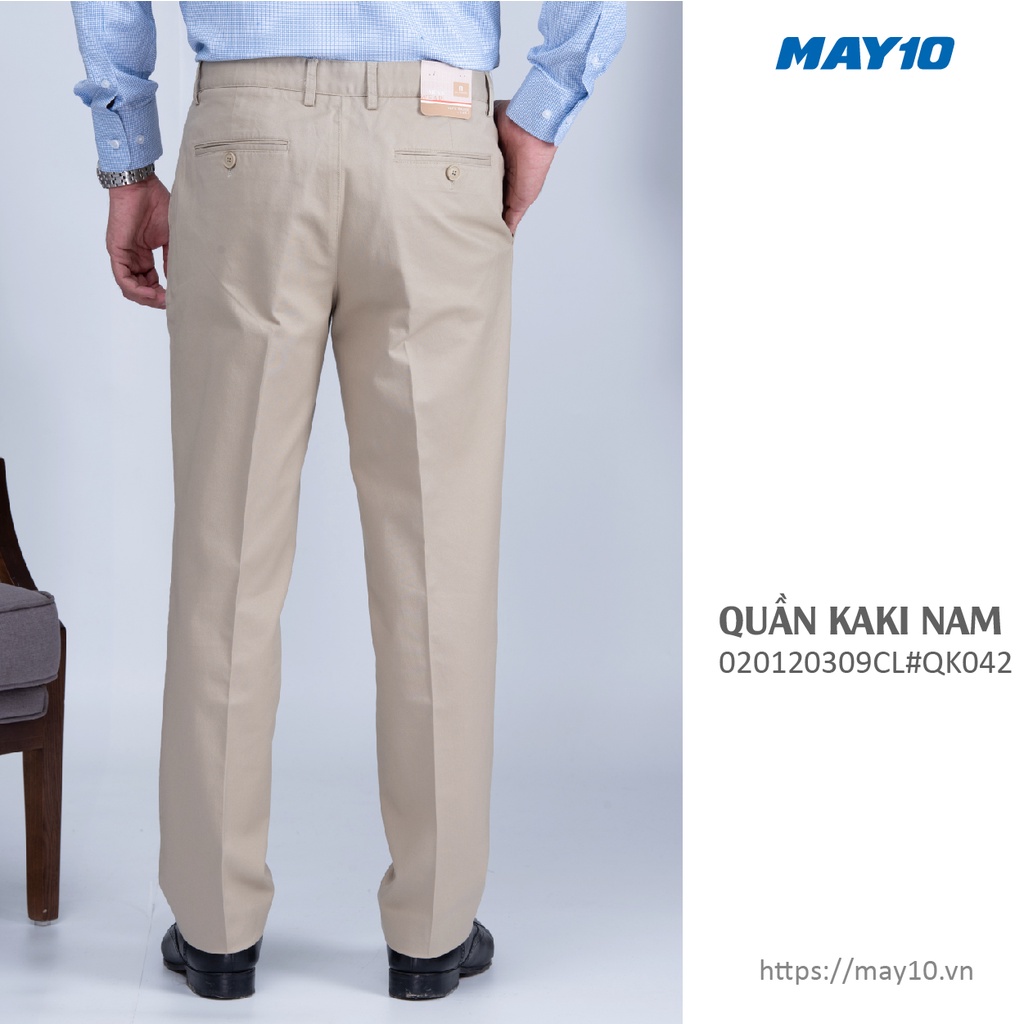 Quần kaki nam May 10 có ly mã 020120309CL QK042