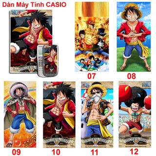 Dán Máy Tính CASIO anime Onepiece ( các nhân vật)