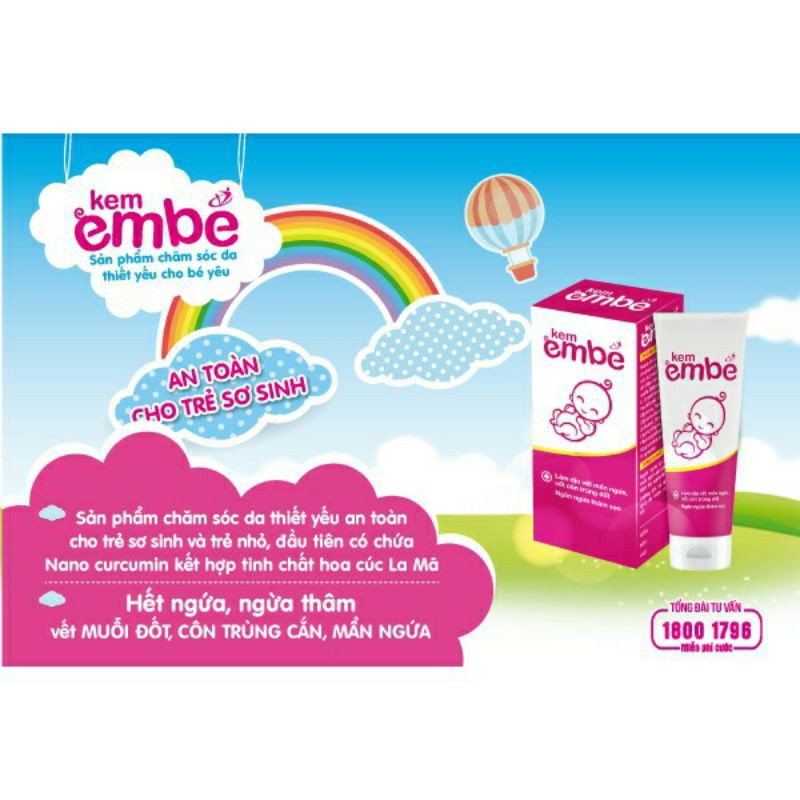 ✅ Kem Bôi Em Bé Ngừa Rôm Sẩy An Toàn Cho Trẻ Sơ Sinh(20g)