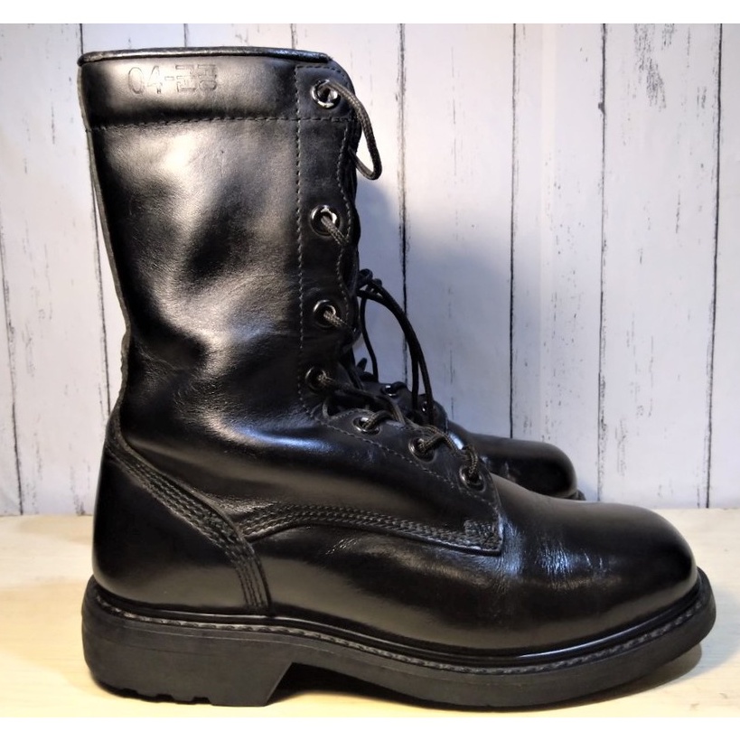 GIÀY BOOT CAO CỔ DA BÒ LÍNH HÀN QUỐC hàng 90%