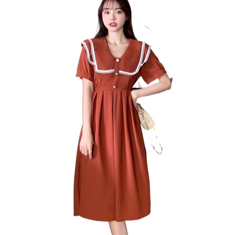 Đầm ren PERTY mỏng chiết eo thời trang mùa hè xinh xắn cho nữ