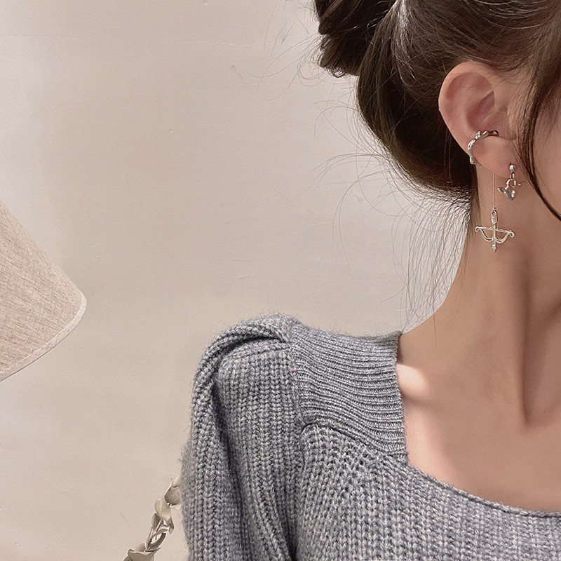 Bông Tai Hình Mũi Tên Thời Trang Cá Tính Sáng Tạo Cho Nữ