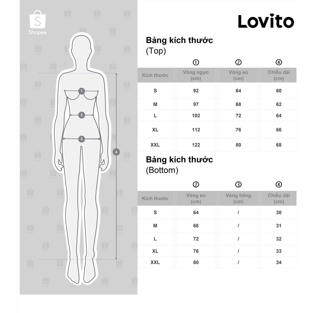 Bộ quần áo Lovito dáng dài không tay màu trơn viền xếp nếp
