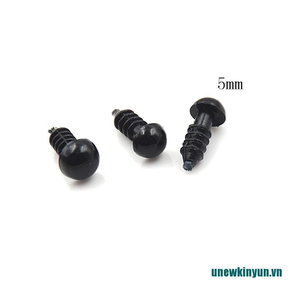 Unewkinyun.vn☀100 Con Mắt Nhựa 5-7mm Cho Búp Bê Gấu Bông