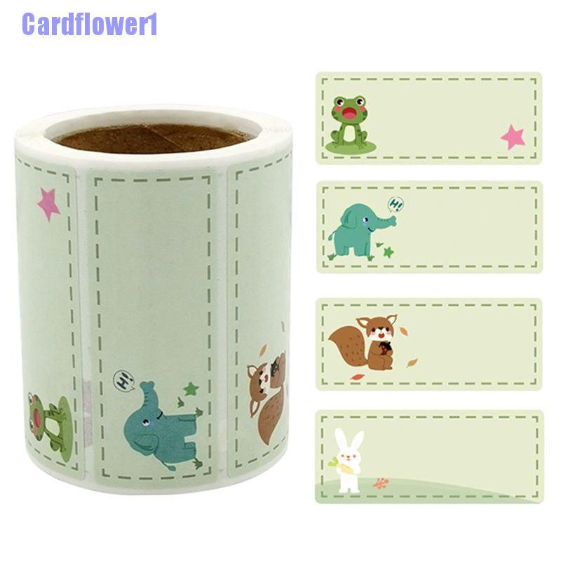 Cuộn 300 Miếng Dán Trang Trí Cửa Hàng Thức Ăn