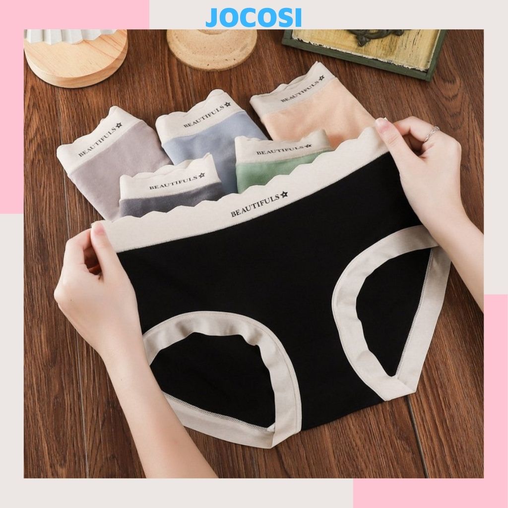 Quần lót nữ cotton kháng khuẩn khử mùi cao cấp mềm mại thoáng mát đẹp và gợi cảm JOCOSI L058