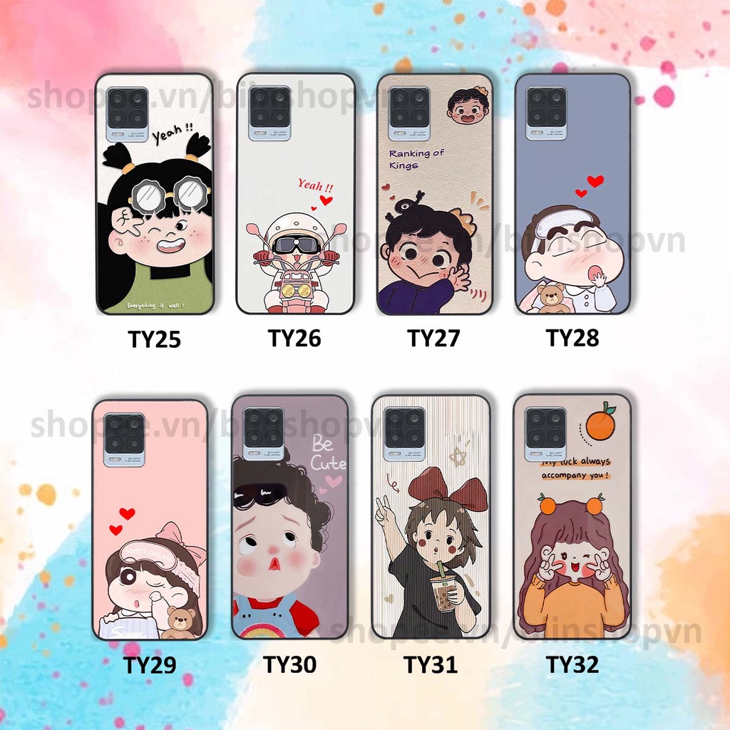 Ốp Realme 8 in hình baby siêu dễ thương, ngộ nghĩnh đáng yêu