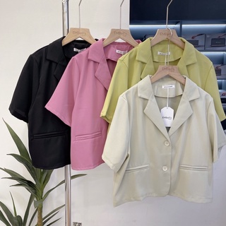 Áo blazer dáng lửng AK13