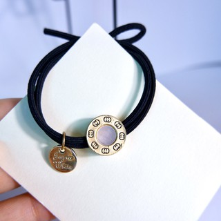 Dây cột tóc thun basic- charm tròn