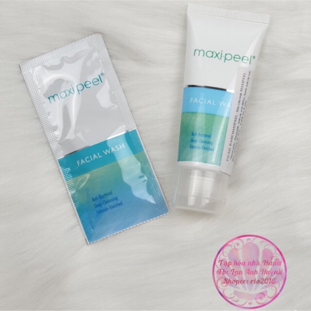 Sữa rửa mặt  Maxipeel