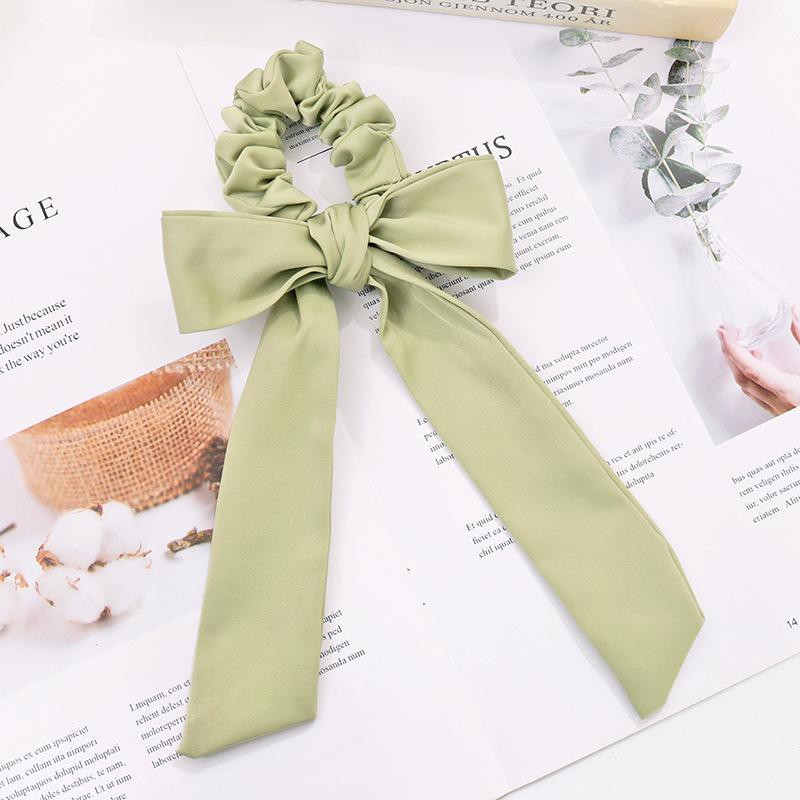 ( Pastel ) Dây buộc tóc DỊU DÀNG nơ vải nhiều màu quà tặng xinh xắn dễ thương thanh lịch nữ tính