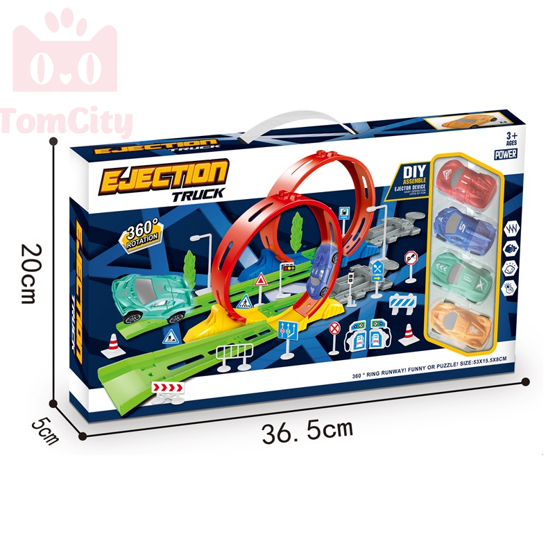 Đồ Chơi Mô Hình Đường Đua Tốc Độ Speed Racing - Xe Mô Hình Nhào Lộn 360 Độ