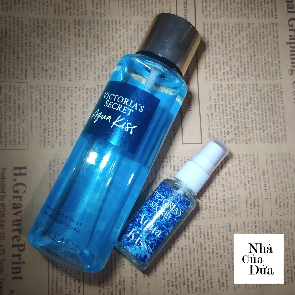 Xịt thơm Bodymist Aqua Kiss 36ml Victoria's Secret