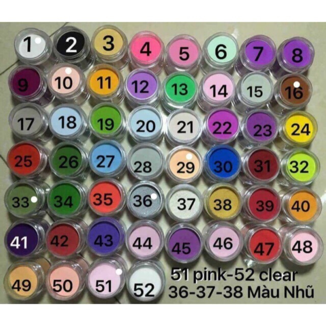 Bột mỹ đắp móng