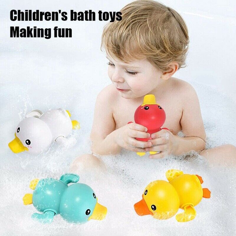 [Mới] Đồ Chơi Bồn Tắm Hình Rùa / Vịt Hoạt Hình Cho Bé
