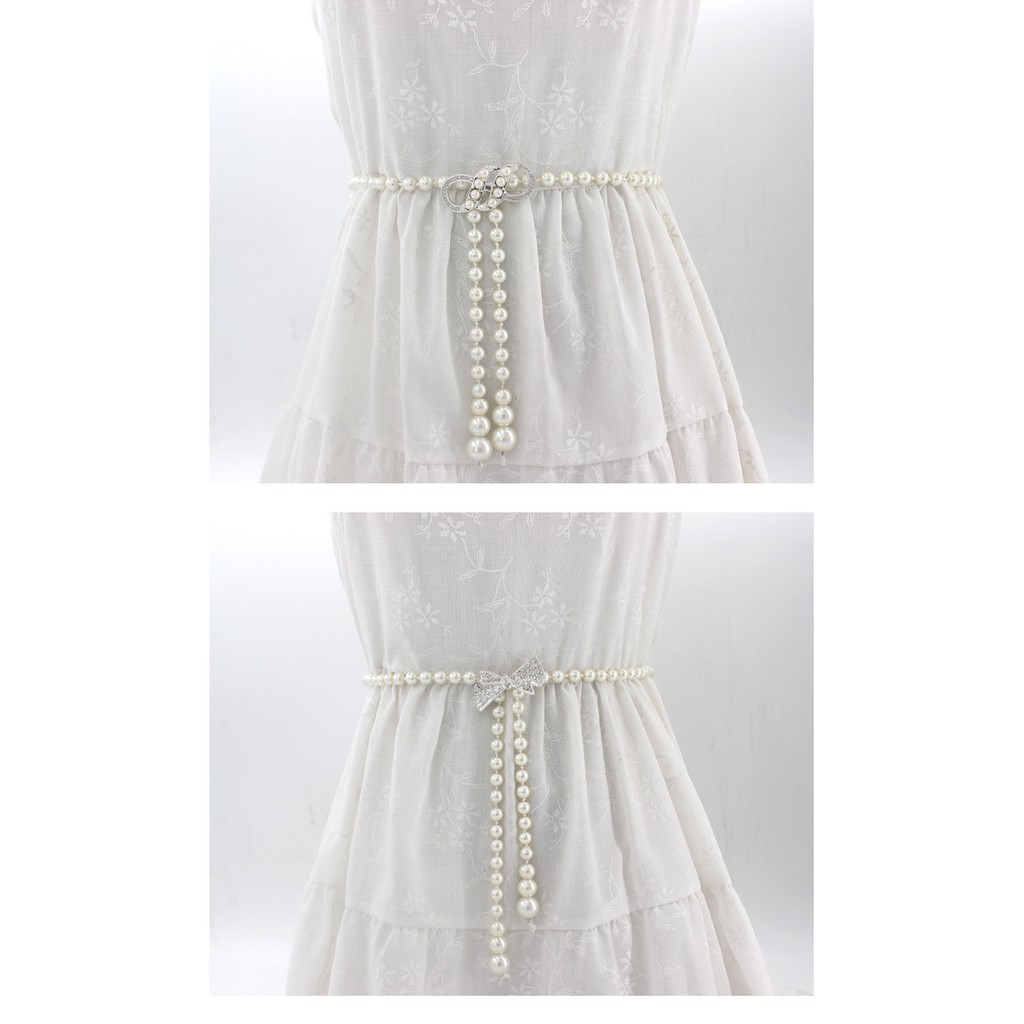 Thắt lưng chuỗi ngọc dễ thương đôi bướm TTL52